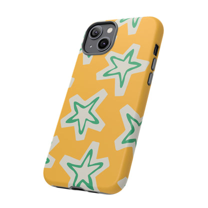 Retro Star Pattern Phone Case | Tough Cases, Colorful Cover for Phones, Phone Accessories, Gift for Her, Trendy Cases