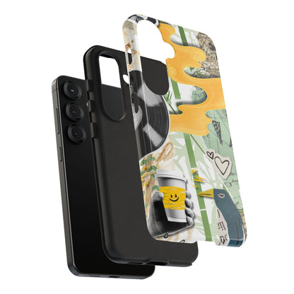 Artistic Phone Case, Unique Cell Phone Cover, Trendy Gifts for Music Lovers, Eco-Friendly Phone Accessory, Stylish Tech Gifts, Cool Cases, Unique Phone Cases