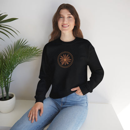 Floral Crewneck Sweatshirt, Cozy, Unisex, Gifts for Her, Casual Wear, Trendy Sweatshirt, Perfect for Fall