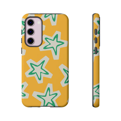 Retro Star Pattern Phone Case | Tough Cases, Colorful Cover for Phones, Phone Accessories, Gift for Her, Trendy Cases