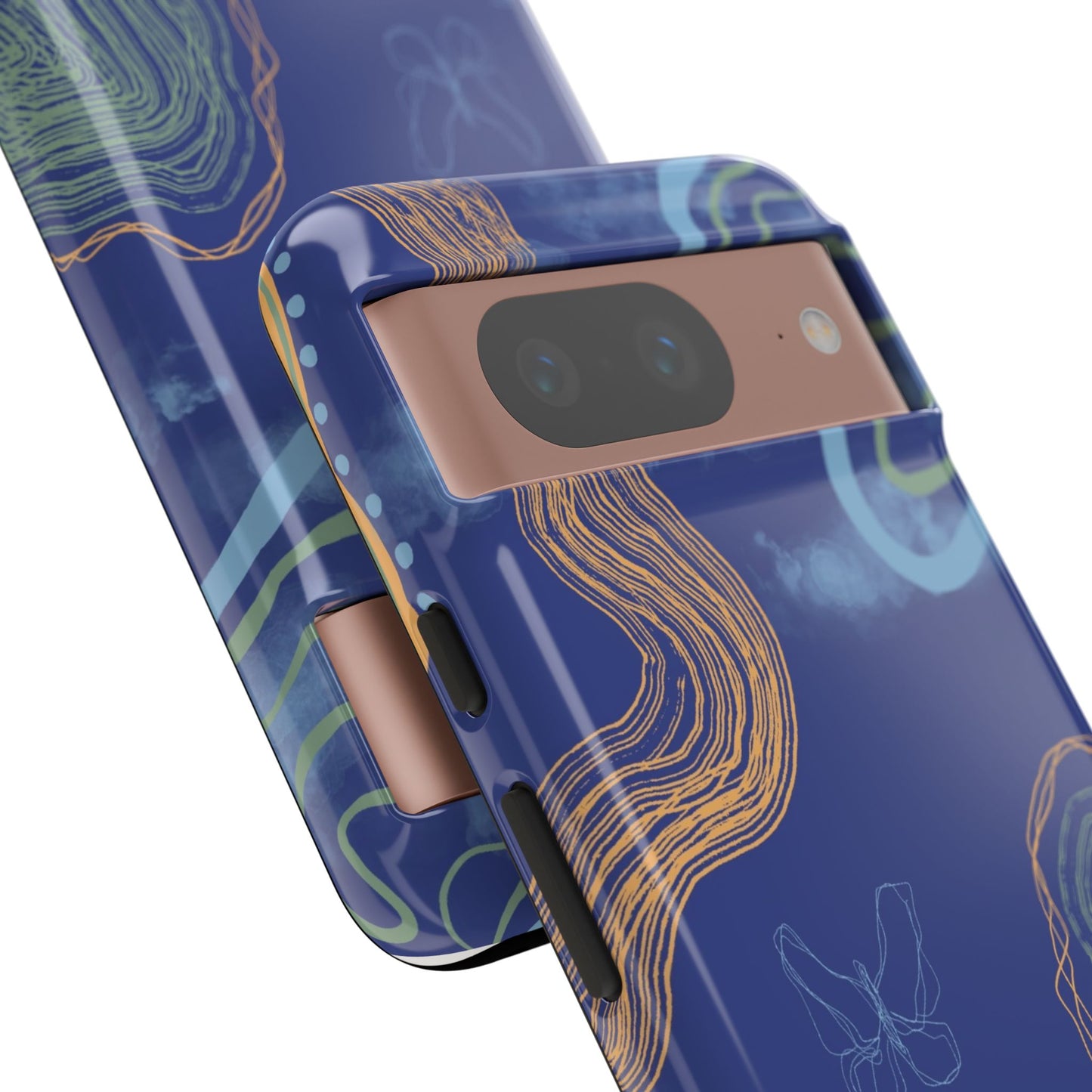 Artistic Phone Case, Abstract Phone Cover, Gift for Her, Modern Design, Boho Phone Case, Unique Phone Accessories