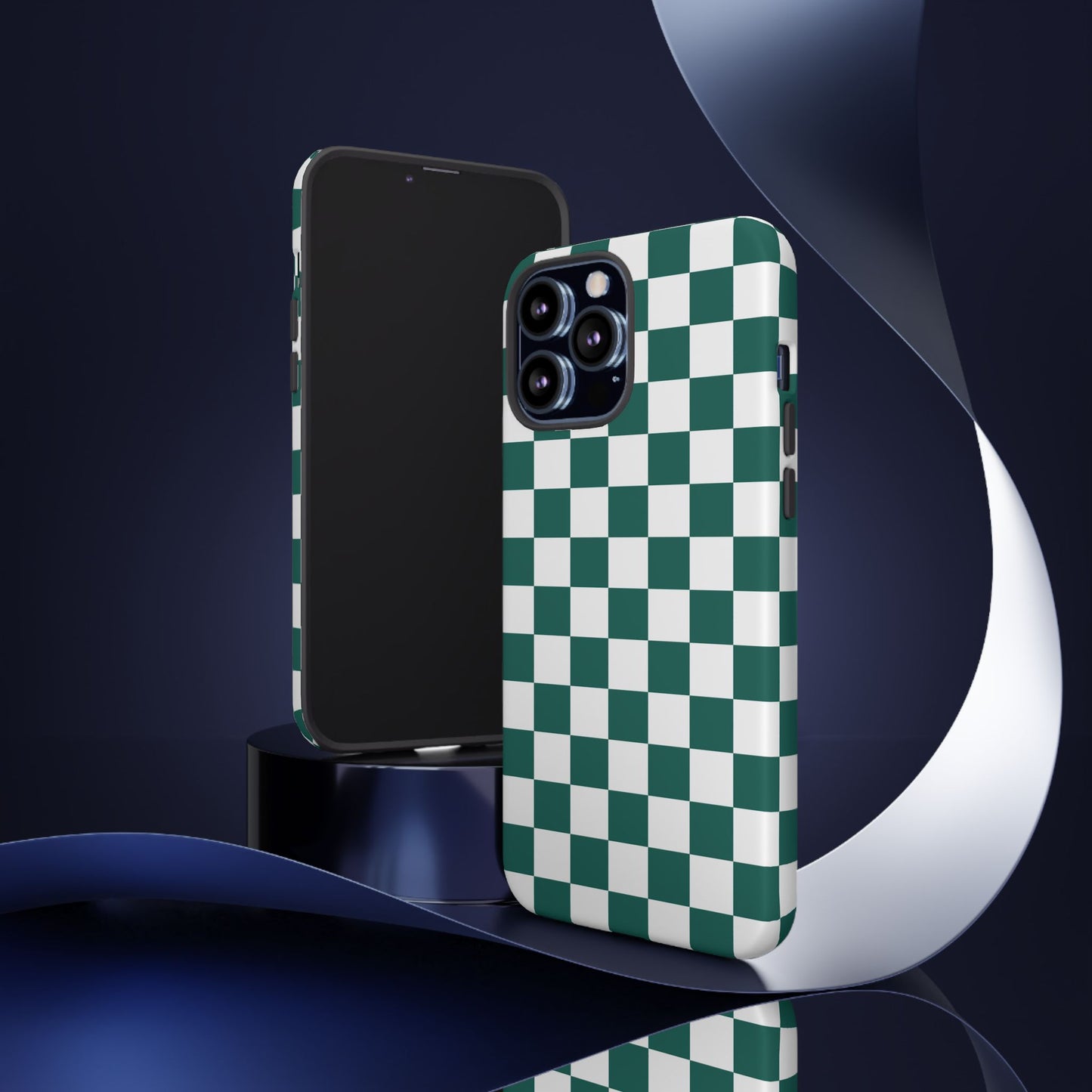 Stylish Checkered Phone Case, Protective Cover, Unique Gift, Trendy Accessory, Customizable Design, Ideal for All Ages