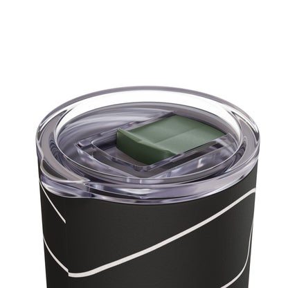 Stylish Matte Tumbler with Abstract Design, Perfect for Gifts, Travel, Coffee Lovers, Home Decor, and Reusable Drinkware