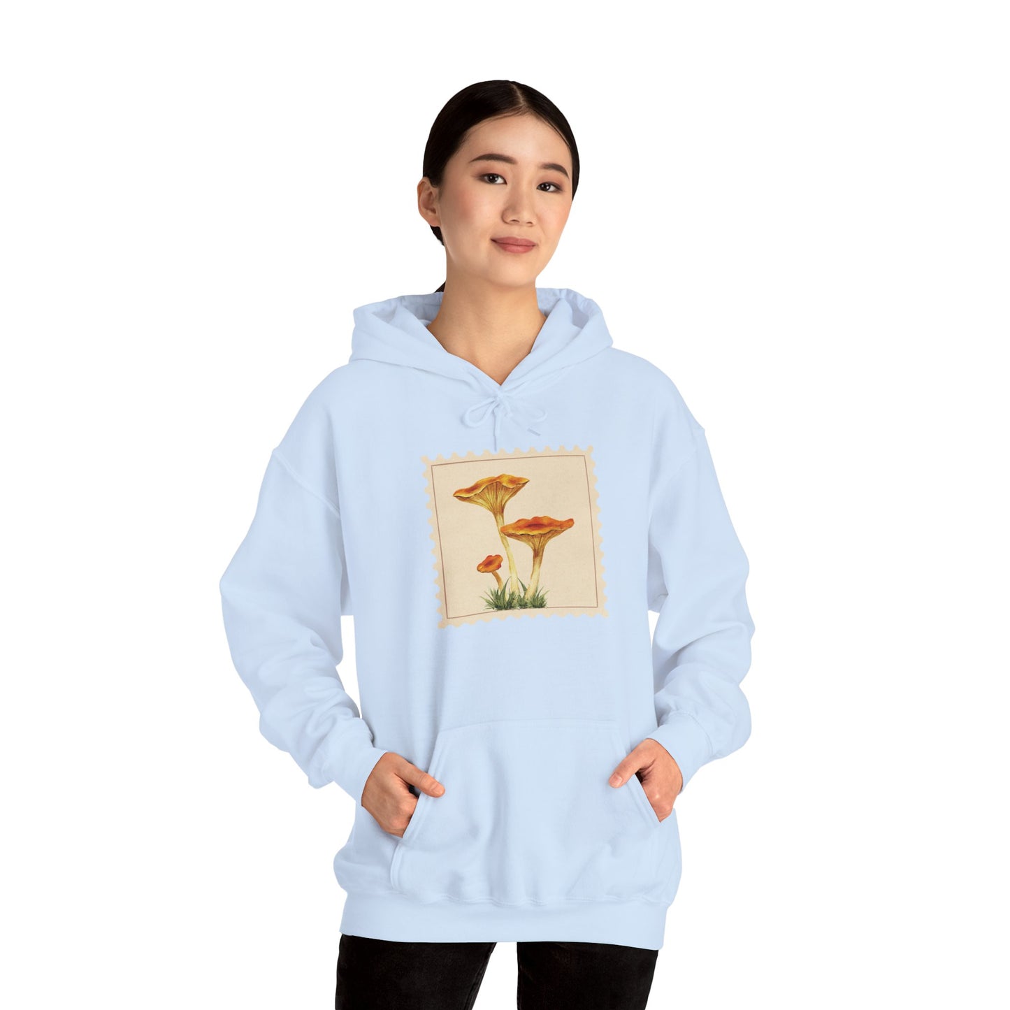 Botanical Print Hoodie, Cozy Sweatshirt, Nature Lover Gift, Comfortable Casual Wear, Fall Fashion, Unisex Hoodie, Comfy Mushroom Hoodie, Nature Vibes, Perfect for Fall