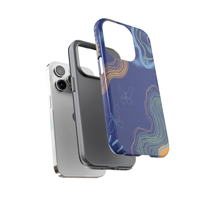 Artistic Phone Case, Abstract Phone Cover, Gift for Her, Modern Design, Boho Phone Case, Unique Phone Accessories
